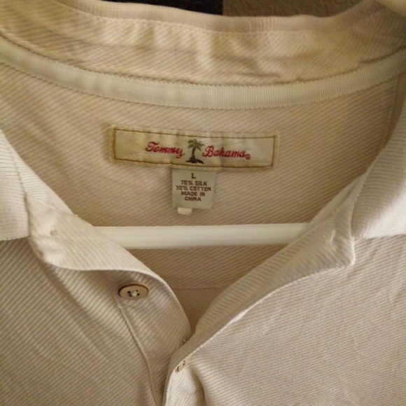 Tommy Bahama Other - Men's Tommy Bahama Sz Lg Silk Blend Polo
